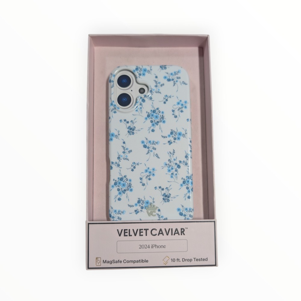 Nn3-N Velvet Caviar - Magsafe Case‎ for Apple iPhone 16 (two camera) French Blue